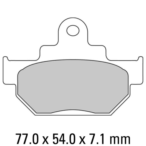 Ferodo Front Pads for Suzuki VL250 Intruder 2001 To 2017