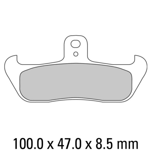 Platinum Carbon Grip Front Brake Pads Ferodo for Husqvarna WR240 1985-1991