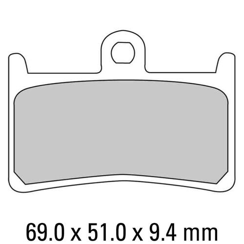 Ferodo Sintered Front Brake Pads for MT-07 Lams 2015 to 2020