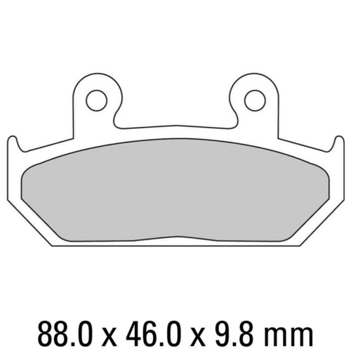 Ferodo Sintered Grip HH Front Brake Pads for Honda XRV650 Africa Twin 1988-1990