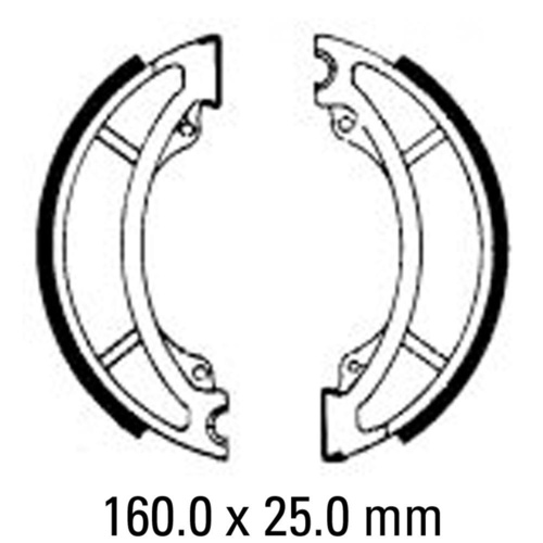 Ferodo Rear Brake Pad for Yamaha IT425 1980 | SR250 1980 1981 1982 1983