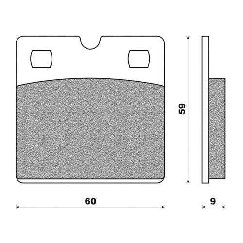 Newfren Front/Rear Brake Pad for BMW R80 GS DAKAR 1987-1995 | R80 PD 1990-1995