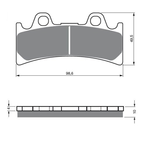 Newfren Brake Pads - Front