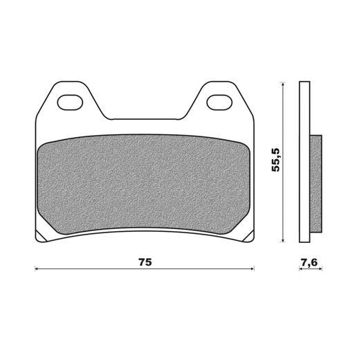 Newfren Brake Pads - Front