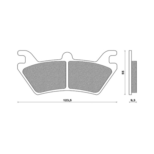 Newfren Brake Pads - Rear