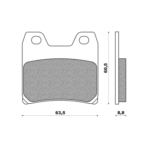 Newfren Brake Pads - Rear