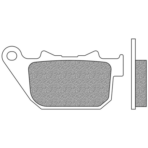 Rear Brake Pads Road Sintered for HD 1200 XR Sportster 2008 to 2010