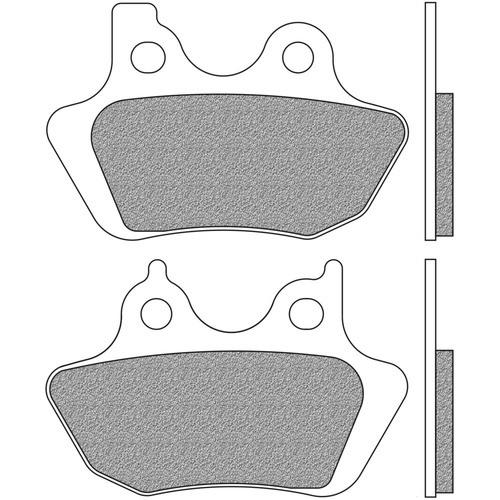Rear Brake Pads Road Sintered for HD 1450 FXST Springer Series 1999 to 2006
