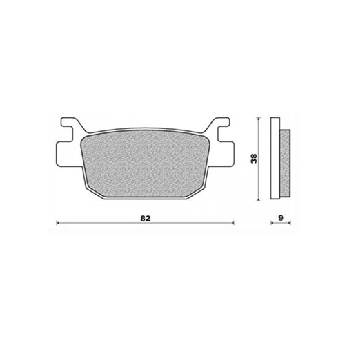 Newfren Brake Pads Scooter Elite Sintered