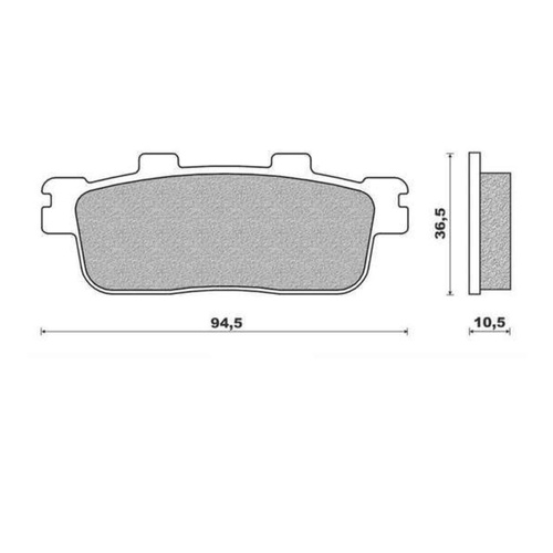 Newfren Brake Pads - Rear
