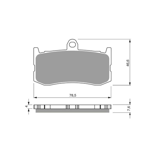 Newfren Brake Pads - Front