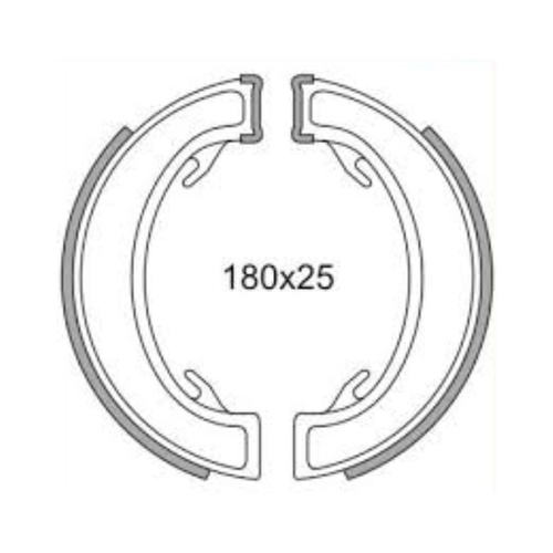 Newfren Front Brake Shoes Standard Line