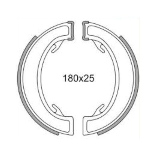 Newfren Brake Shoes - Front