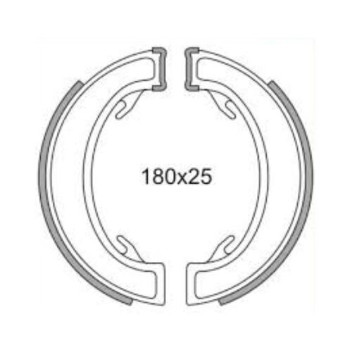 Front Brake Shoes for Triumph T140 750CC 1970 to 1976