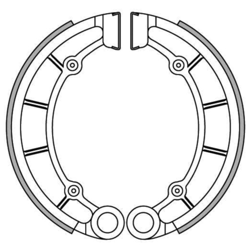 Newfren Brake Shoes - Rear