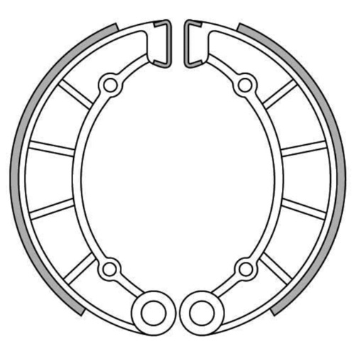 Newfren Brake Shoes - Rear