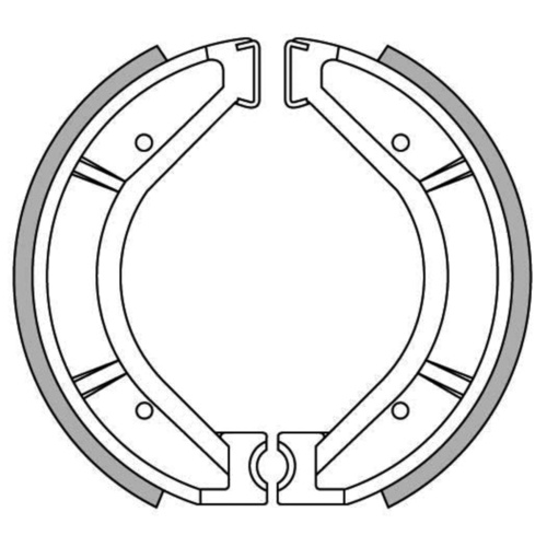 Newfren Front Brake Shoes Standard Line