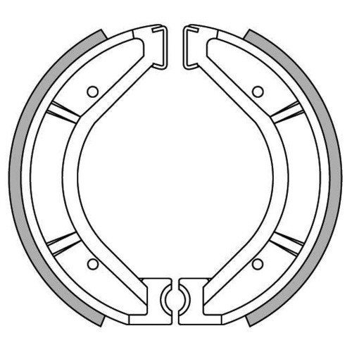 Front Brake Pads for Ossa 250 Cross 1974 to 1976