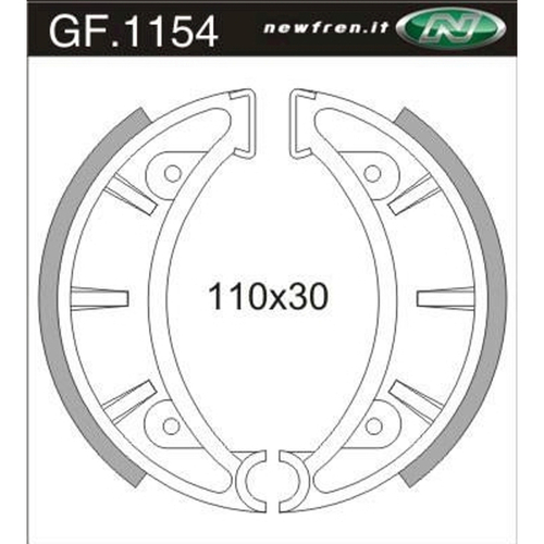 Front Brake Pads for Montesa 123 Cota 1981 to 1982
