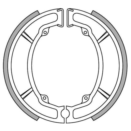 Newfren Rear Brake Shoes Standard Line