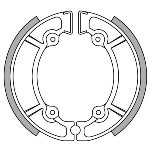 Newfren Brake Shoes - Rear