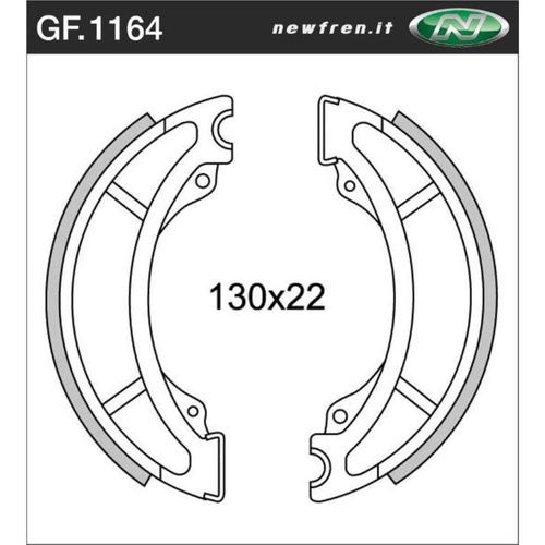 Newfren Front Brake Shoes Standard Line