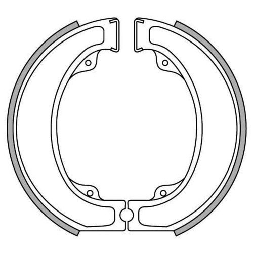 Rear Brake Shoes for Honda CR250R 1978 to 1979