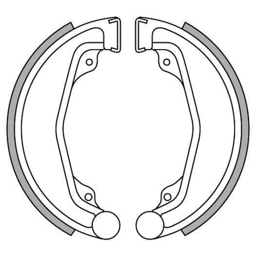 Rear Brake Pads for Honda MVX250F 1983 to 1984