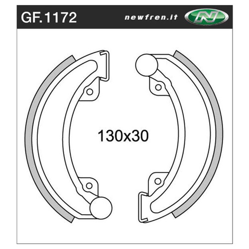 Newfren Brake Shoes - Front