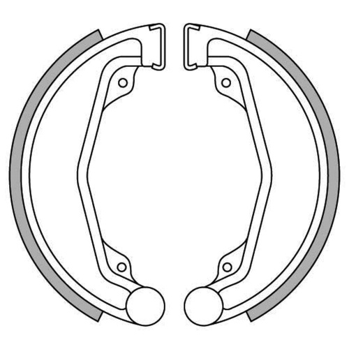 Front Brake Pads for Honda CM185 1978 to 1979