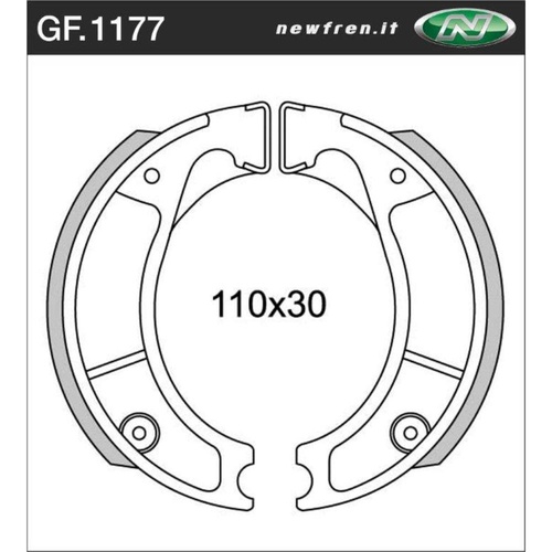 Rear Brake Shoes for Honda Xl350R 1983 1984 1985 | Xlx250R 1984 1985