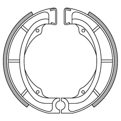 Rear Brake Pads for Suzuki RM400 1978