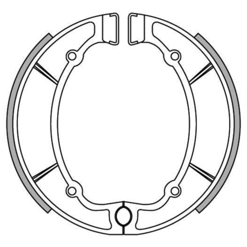 Newfren Front Brake Shoes Standard Line