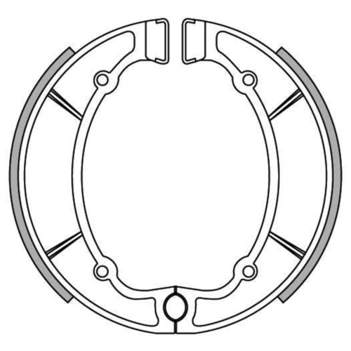 Newfren Brake Shoes - Rear