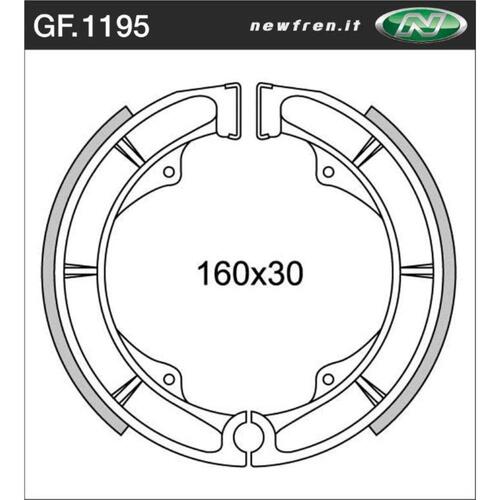 Rear Brake Pads for Suzuki GSX400E Twin 1980 to 1983