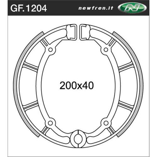 Rear Brake Pads for Yamaha XVS650 Drag star 1999 to 2006