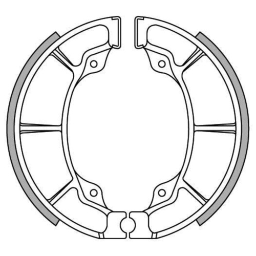 Newfren Front Brake Shoes Standard Line