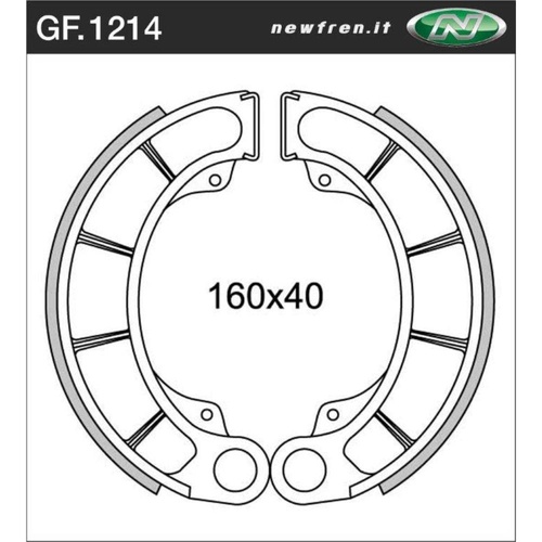 Newfren Rear Brake Shoes Standard Line