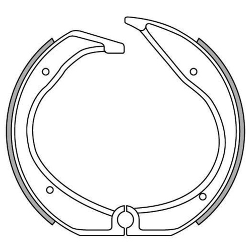 Rear Brake Pads for BMW R100 GS 1987 to 1997
