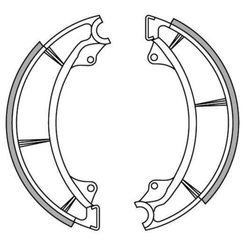Newfren Front Brake Shoes Standard Line
