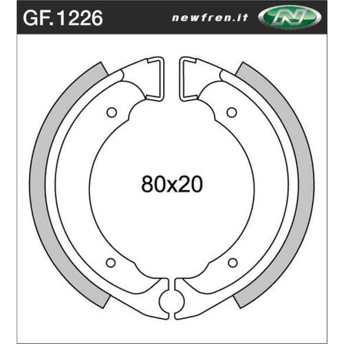 Front Brake Pads for Suzuki FA50 1980 to 1991