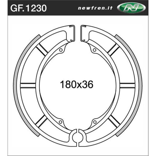 Newfren Brake Shoes - Rear