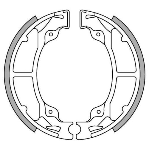 Rear Brake Pads for Kawasaki KH125 1977 to 1981