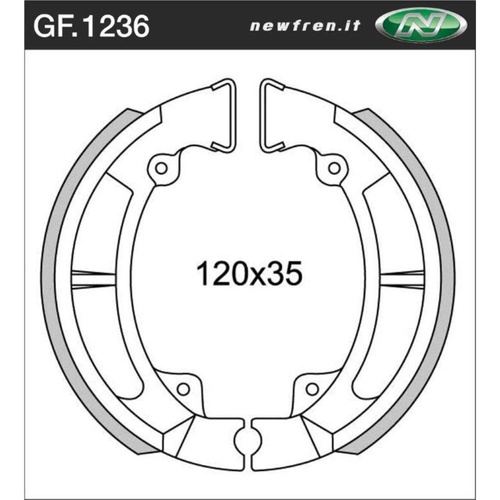 Newfren Front Brake Shoes Standard Line