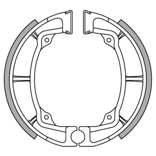 Newfren Front Brake Shoes Standard Line