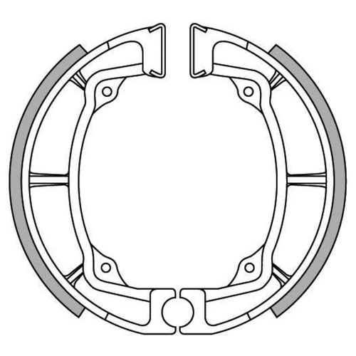 Front Brake Pads for Kawasaki KLX250 1980 to 1983