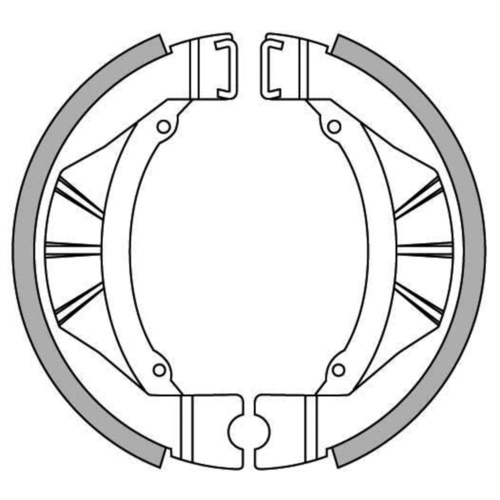Newfren Front Brake Shoes Standard Line