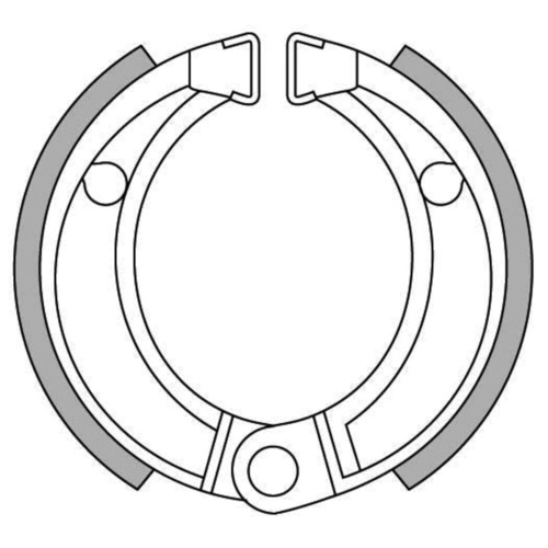 Newfren Front Brake Shoes Standard Line