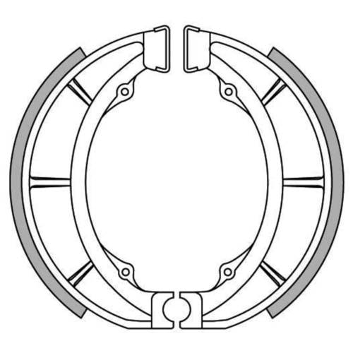 Newfren Rear Brake Shoes Standard Line