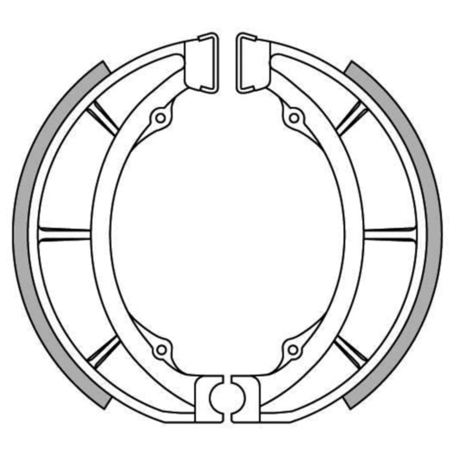 Newfren Brake Shoes - Rear